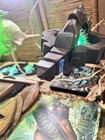 New Witco Style Lamp W pufferfish Green Tiki Bar Smokin Tikis Oceanic Second