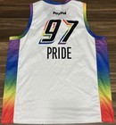 Phoenix Mercury    pride    Wnba Basketball Jersey - Adult Xl - White Rainbow