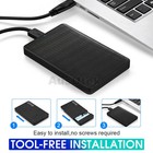 2 5  Usb 3 0 Sata External Hard Drive Enclosure Case For Hdd Ssd