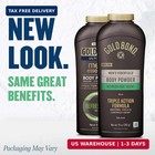 Gold Bond Men s Essentials Talc Free Body Powder  10 Oz   Refresh 360 Scent  Bod