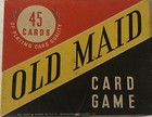 Vintage Whitman Old Maid Card Game  3009 - Used Complete Circa 1950 s 1960 s