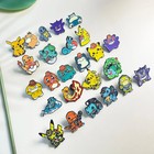 Pokemon Enamel Pin Lot Of 25 - Pikachu Charizard Snorlax Squirtle Gengar Etc 