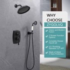 Antique Shower Faucet Sets Complete - 9 Inch Vintage Rain Head With Handheld    