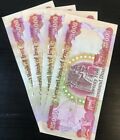 100000 Iraqi Dinar 100 000  4 X 25 000  Coa Authentic Crisp And Unc  Iqd 