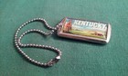 Kentucky Bluegrass State   Derby Key Fob Pendant Charm  the Boss  W  Ball Chain