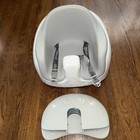 Bumbo Baby Infant Soft Foam Floor Seat Chair With Eating And Top Tray Attachment