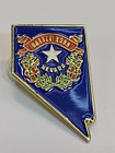 Nevada Travel Souvenir Lapel Pin Map Shape