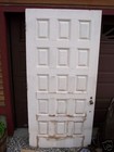 Large Antique Entry Door 15 Panel