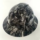 New Full Brim Hard Hat Custom Hydro Dipped In  Why So Serious Black And White 