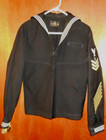 Vintage U s navy Seafarer Wool Crackerjack Jumper 1st Class Petty Officer 42 Che
