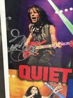 Quiet Riot Signed Framed Photo poster Collage W  2 Quiet Riot Guitar Picks