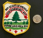1978 Prairie Gold Area Bsa Boy Scout Patch Evergreen Tree Bsa Vintage 
