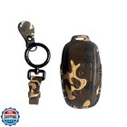 Lsauto Car Fob Cover Compatible With Ford Bronco genuine Leather Key Fob Cove