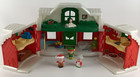 Fisher Price Little People Santa Claus North Pole House Christmas Figures 2012