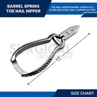 Nail Salon Clipper Professional Heavy Duty Steel Manicure   Pedicure German Gr