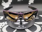     custom Oakley Gascan  Purple Gold Marble Frame  Gold Pol  Lens  Gunmetal Icons