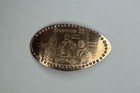 Elongated Coin pressed Penny Artemis Ii Crew Launch Memorial