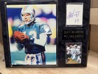 Dan Marino Signed Plaque Auto Dolphins Pinnacle Card Photo Display