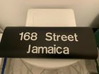 Ny Nyc Subway Roll Sign Nycta 1974 168 Street Cypress Hills Canal Fulton Jamaica