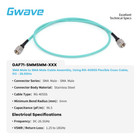 Sma Male To Sma Male Cable    Rg-405ss Flexible Coax    Dc-26 5ghz