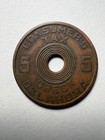 Oklahoma 1930   s 5 Cent Tax Token    consumers Tax Check    5 Mills-depression Era