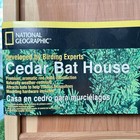 National Geographic Outdoor Bat House Cedar Wood - 3 Chamber - Hardware Included