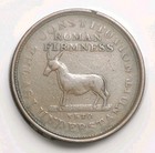 1833 Us Hard Times Token I Take The Responsibility Andrew Jackson Roman Firmness