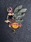 Hard Rock Cafe Pin Hollywood 2008 Pinvitational Evil Fairy Sexy Goth Girl Wings