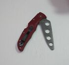 New Unused Numbered C10tr Spyderco Endura 4 Training Folding Knife