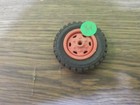 Vintage Wyandotte Truck One Tire With Red Wheel For Parts