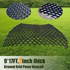 9ft X 17ft 2 Inch Thick Gravel Ground Grid Geo Grid Driveway Stabilization Grid