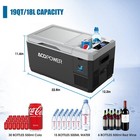 Acopower 19qt Mini Dc ac Power Car Fridge Freezer  Rv App Control  no Battery 
