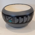 Art Pottery Bowl Vase Kopa Signed Arizona Southwest Style  101 4 5 X 2 75
