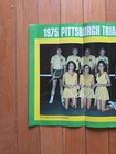 1975 Wta Tennis Champs Pittsburgh Triangles Team Poster Auto Evonne Goolagong