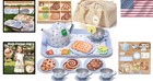Tea Party Set For Little Girl  Child-size Metal Toy For Pretend Play