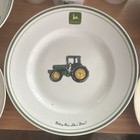 John Deere Tractor Design Licensed Gibson Mugs cups   Plates Dish Set