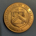 United States Mint Denver Colorado - The Department Of The Treasury Coin Medal