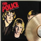 Police - Outlandos Damor Gold Lp Record Plaque Display
