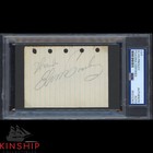Elvis Presley Signed Inscribed Cut Psa Dna Slabbed Rare Music Auto C3638
