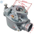 Carburetor For Massey Ferguson To35 35 202 Tsx605 Tsx683 Tsx882 533969m91