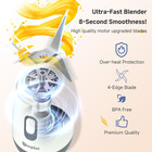 Simplus Blender For Smoothies  20 Oz Bpa-free Portable Small Blenders