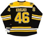 David Krejci Signed Boston Bruins Reebok Premier Jersey Autographed   Jsa Coa