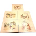 Vintage Riobamba Ceramic Tiles Wall Art Set 5 High End Kitchen Backsplash Tile