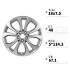New 18  X 7 5  Alloy Replacement Wheel For Hyundai Sonata 2013 2014 Rim 70843