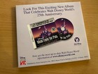 Walt Disney World Explorer  1996 Cd-rom Windows 95 Interactive Amusement Park