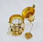 10  New Vintage Style Brass Nautical Miner Ship Lantern Oil Lamp Maritime