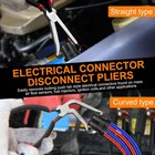 2pcs Electrical Disconnect Pliers Fuel Line Petrol Clip Pipe Pliers Repair Tools