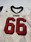 Game Worn Used Jersey Northern Illinois Huskies Niu Football Adidas Size 50  66