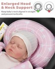 Car Seat Head Support For Infant And Newborn  Reversible Carseat Pink Floral 