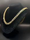 14k Yellow Gold Flat Cuban Link  flat  28 Inches 11 Mm 63 5 G